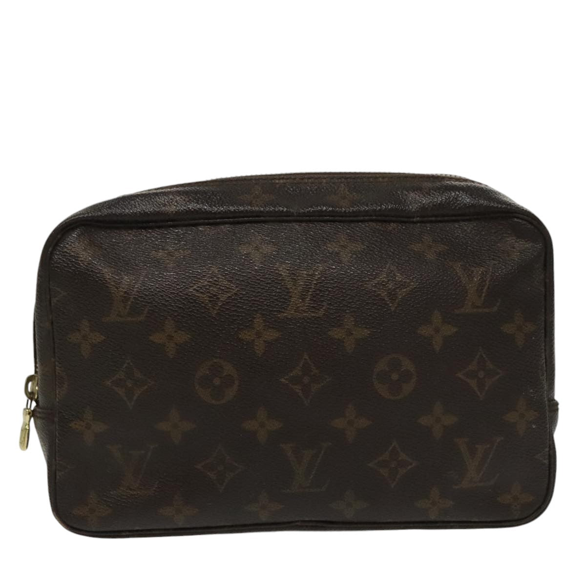 LOUIS VUITTON Monogram Trousse Toilette 23 Clutch Bag M47524 LV Auth 100029