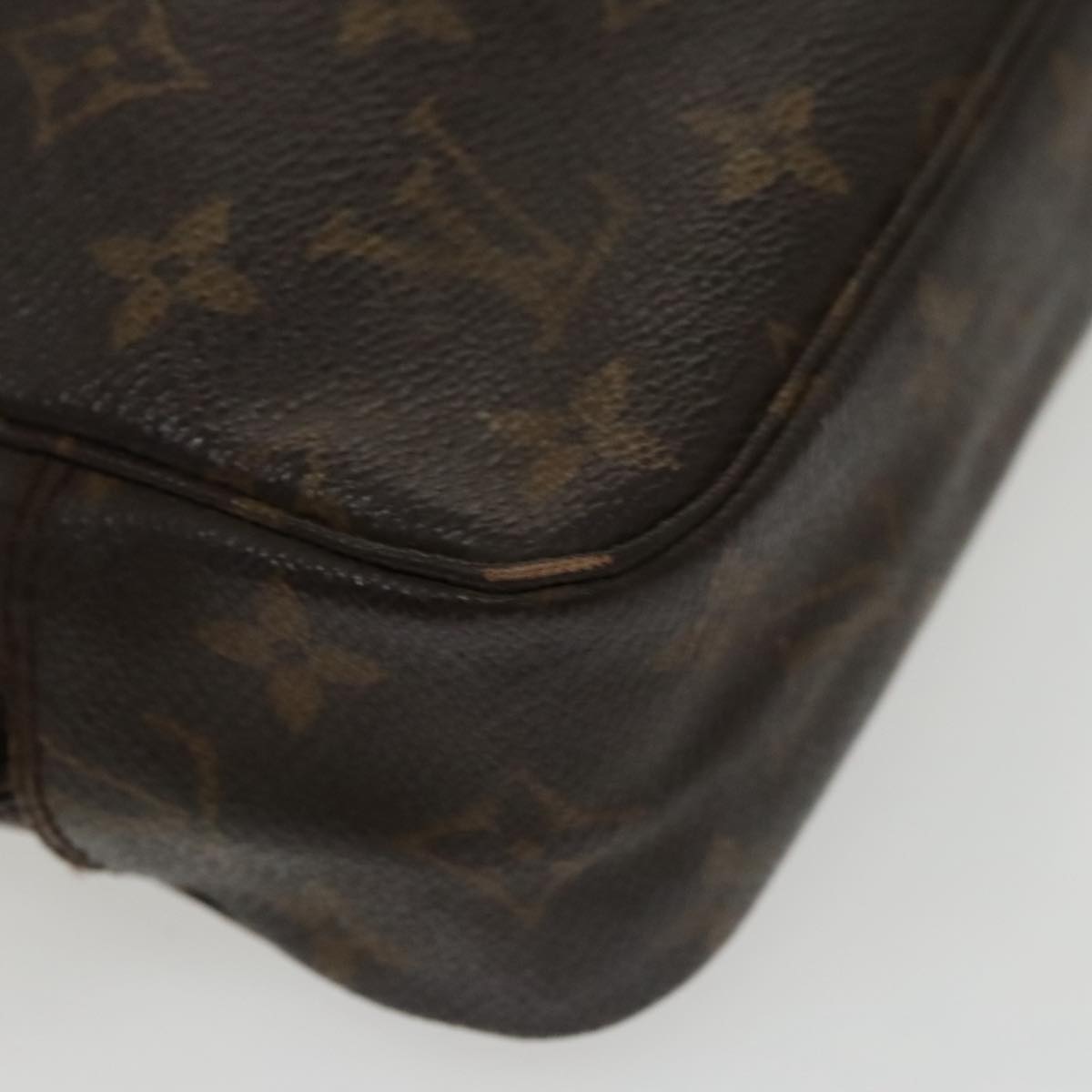 LOUIS VUITTON Monogram Trousse Toilette 23 Clutch Bag M47524 LV Auth 100029