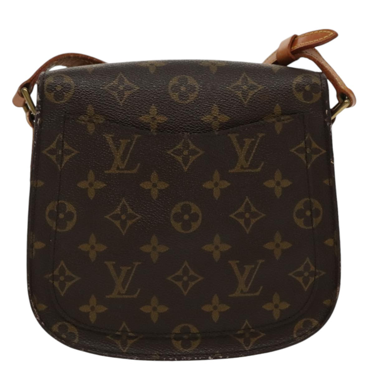 LOUIS VUITTON Monogram Saint Cloud MM Shoulder Bag M51243 LV Auth 100031 - 0