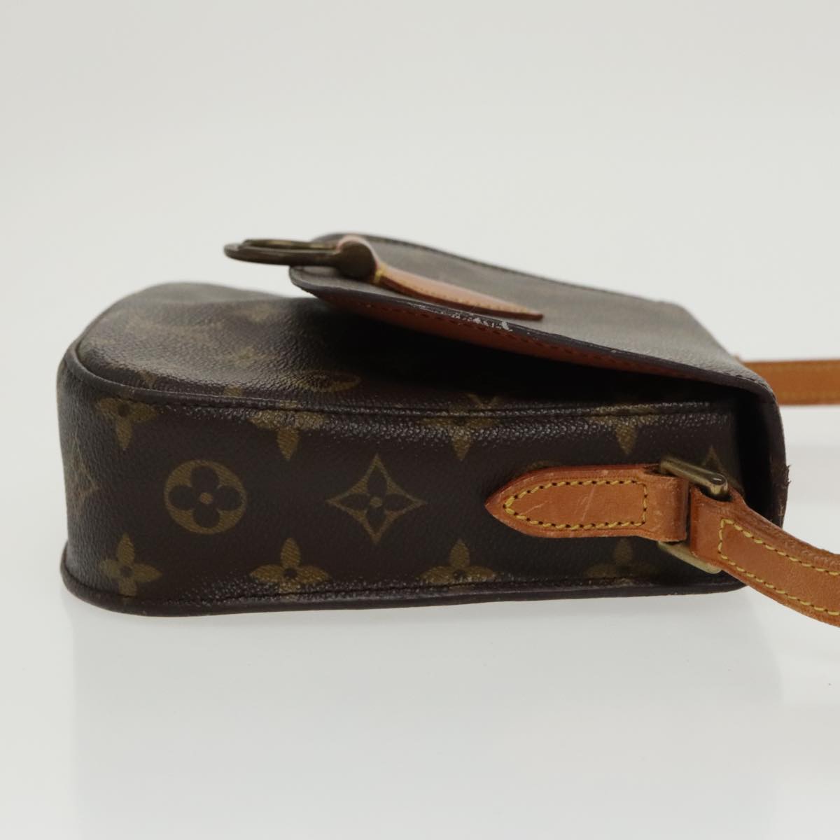 LOUIS VUITTON Monogram Saint Cloud MM Shoulder Bag M51243 LV Auth 100031