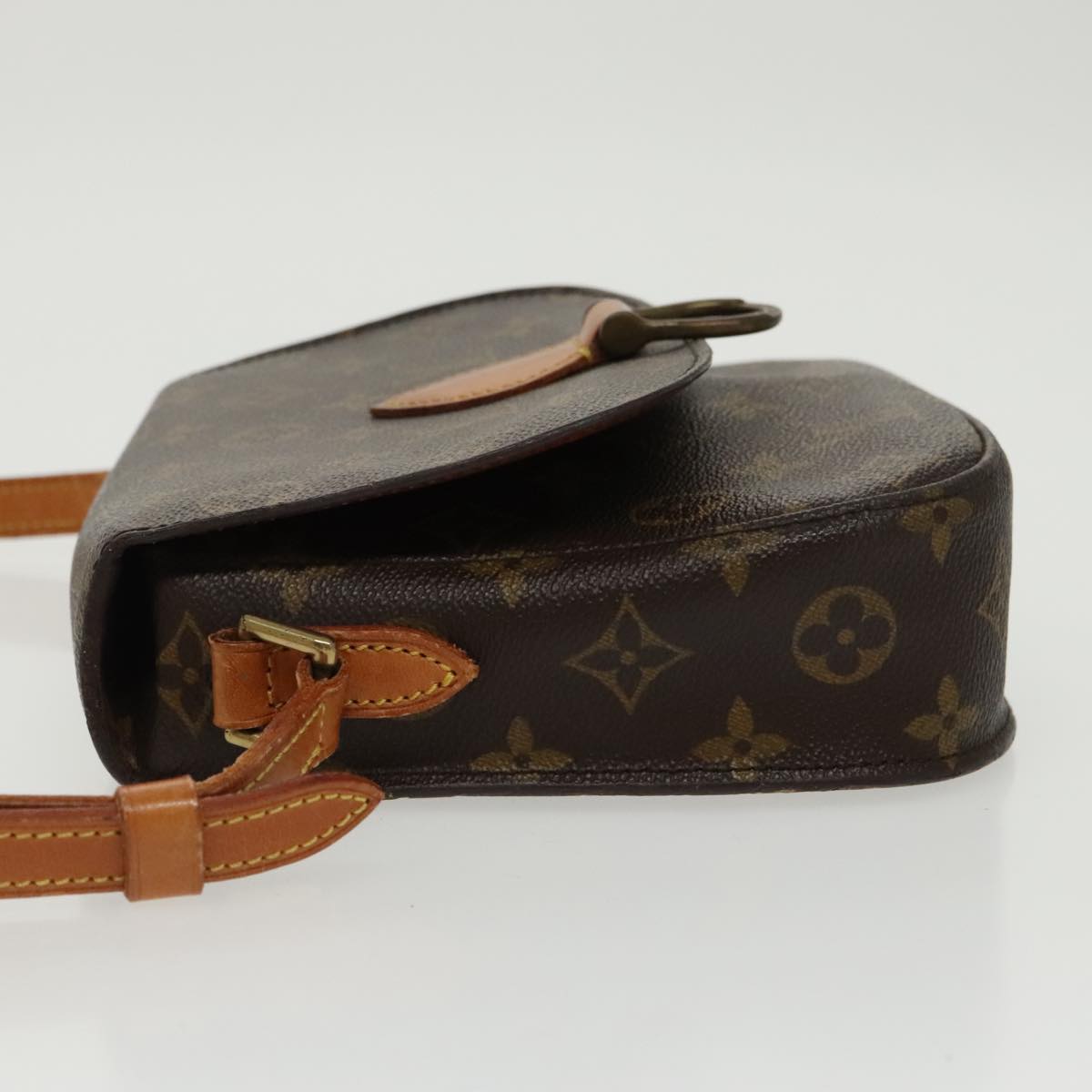 LOUIS VUITTON Monogram Saint Cloud MM Shoulder Bag M51243 LV Auth 100031