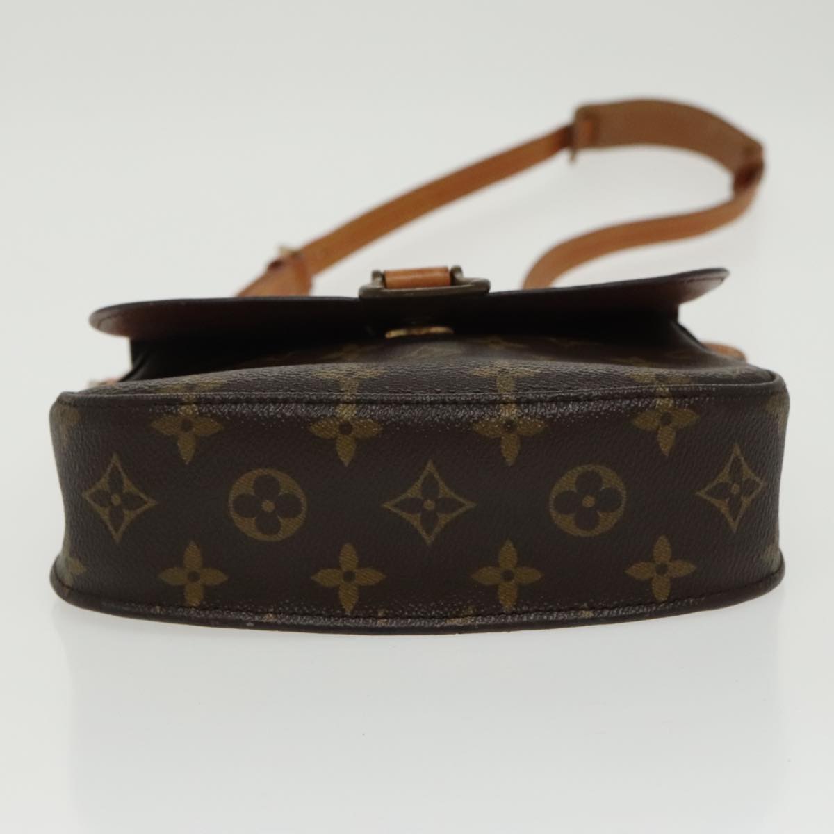 LOUIS VUITTON Monogram Saint Cloud MM Shoulder Bag M51243 LV Auth 100031