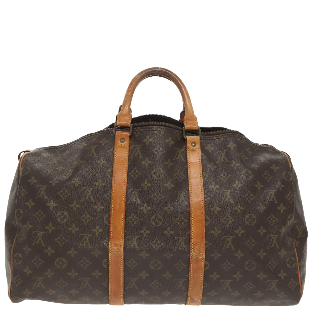 LOUIS VUITTON Monogram Keepall 50 Boston Bag M41426 LV Auth 100032 - 0