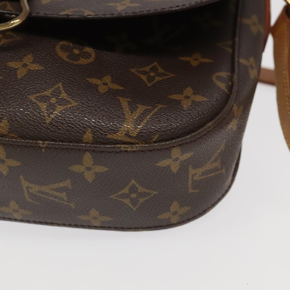 LOUIS VUITTON Monogram Saint Cloud GM Shoulder Bag M51242 LV Auth 100035