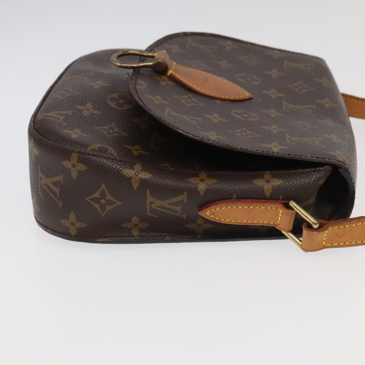 LOUIS VUITTON Monogram Saint Cloud GM Shoulder Bag M51242 LV Auth 100035