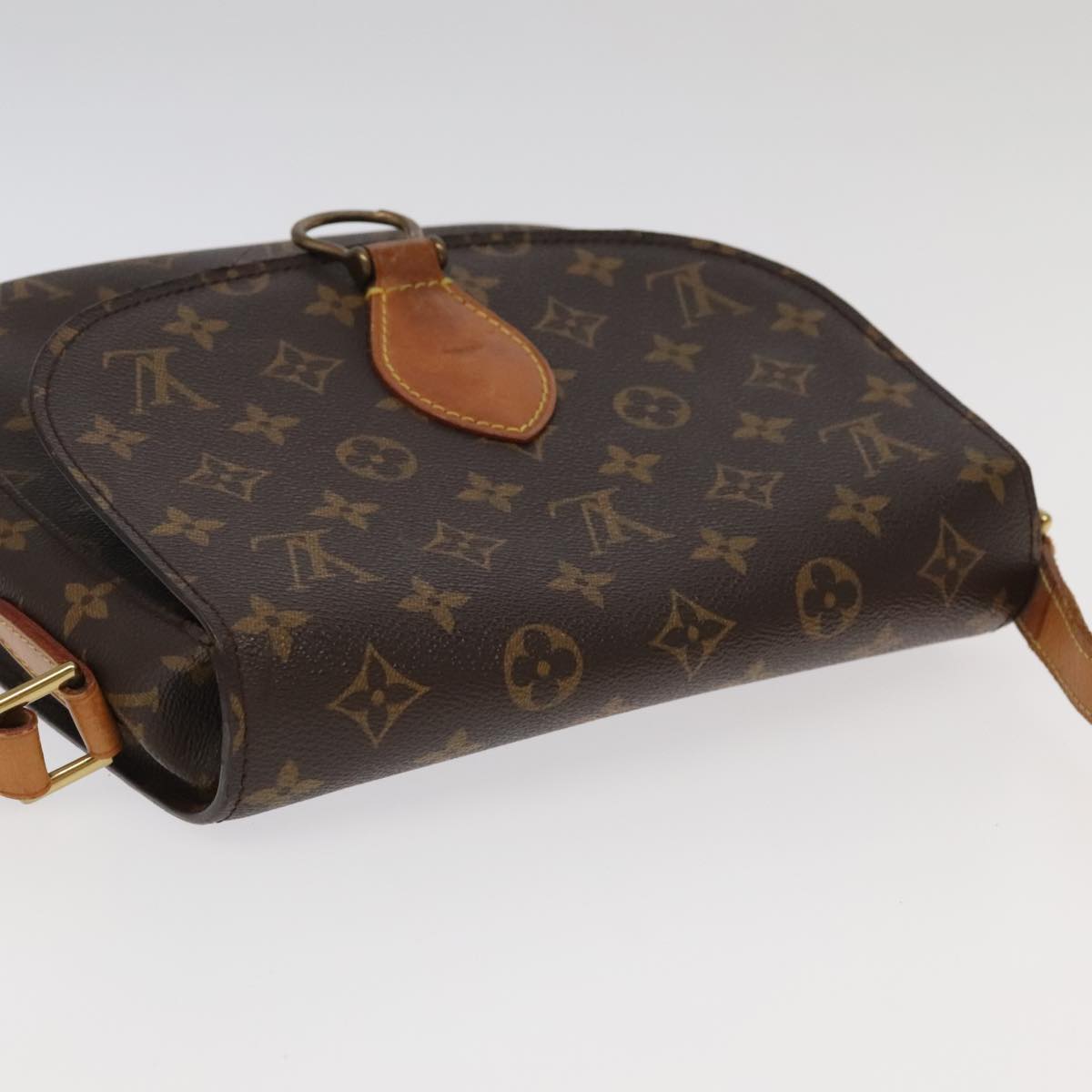 LOUIS VUITTON Monogram Saint Cloud GM Shoulder Bag M51242 LV Auth 100035