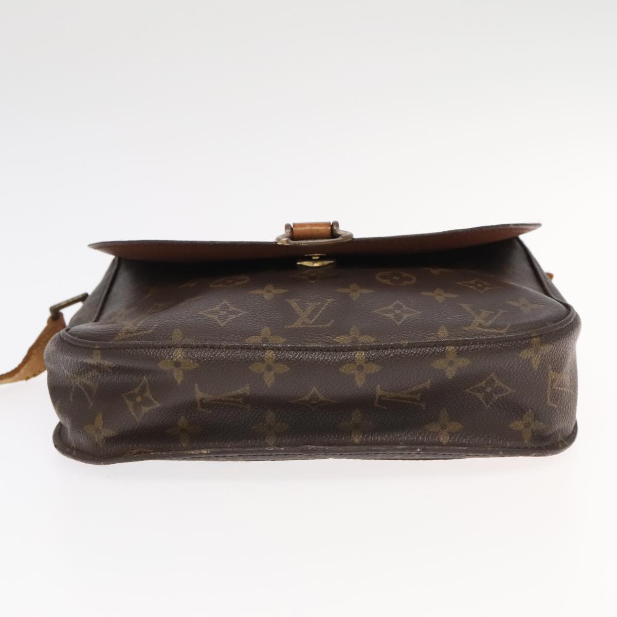 LOUIS VUITTON Monogram Saint Cloud GM Shoulder Bag M51242 LV Auth 100036