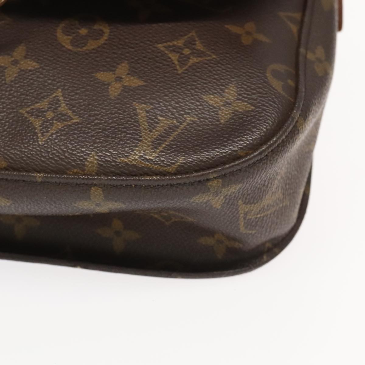 LOUIS VUITTON Monogram Saint Cloud GM Shoulder Bag M51242 LV Auth 100036