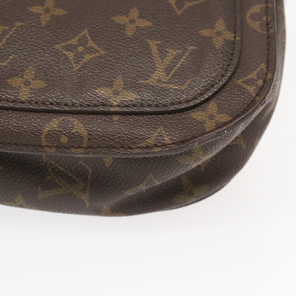 LOUIS VUITTON Monogram Saint Cloud GM Shoulder Bag M51242 LV Auth 100036