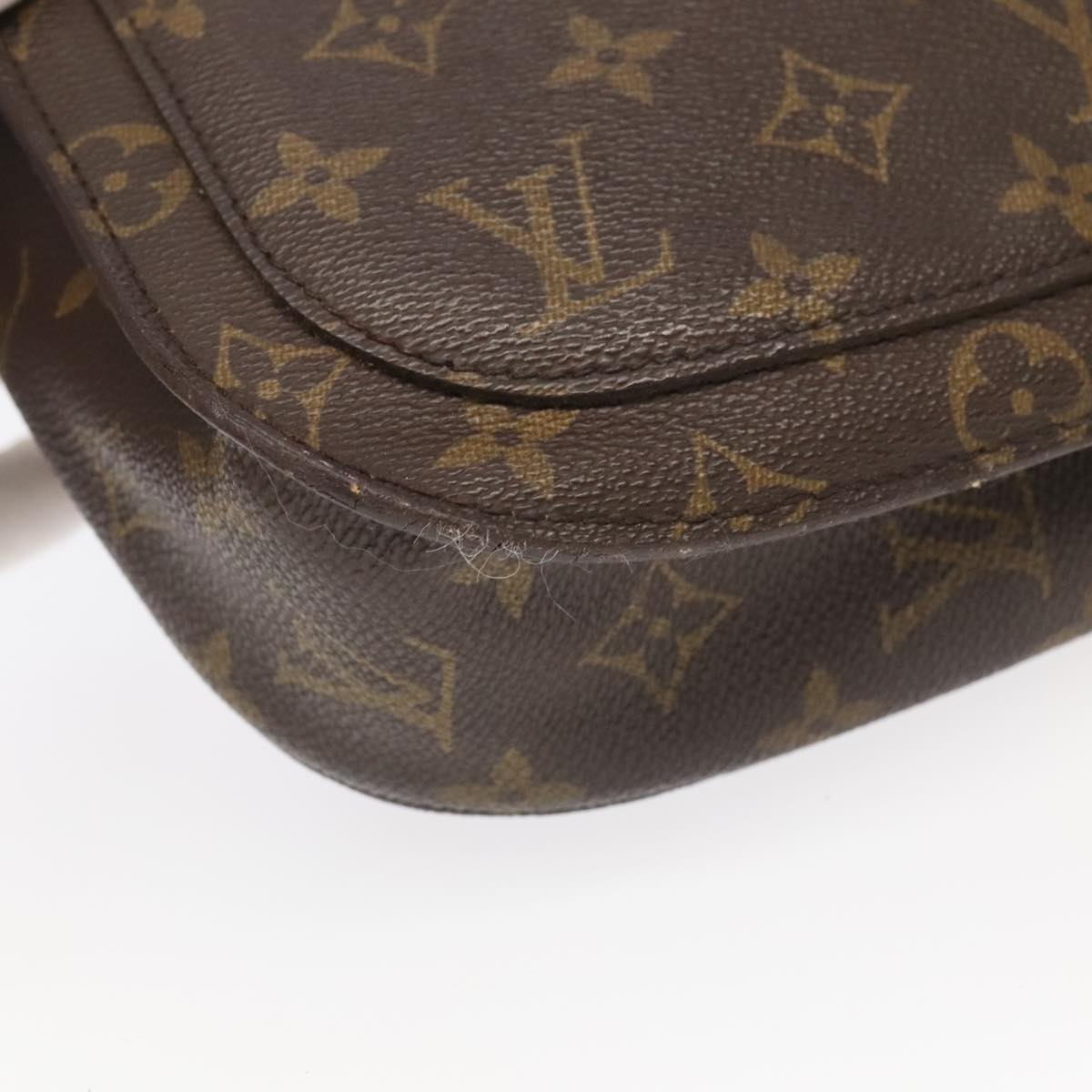 LOUIS VUITTON Monogram Saint Cloud GM Shoulder Bag M51242 LV Auth 100036