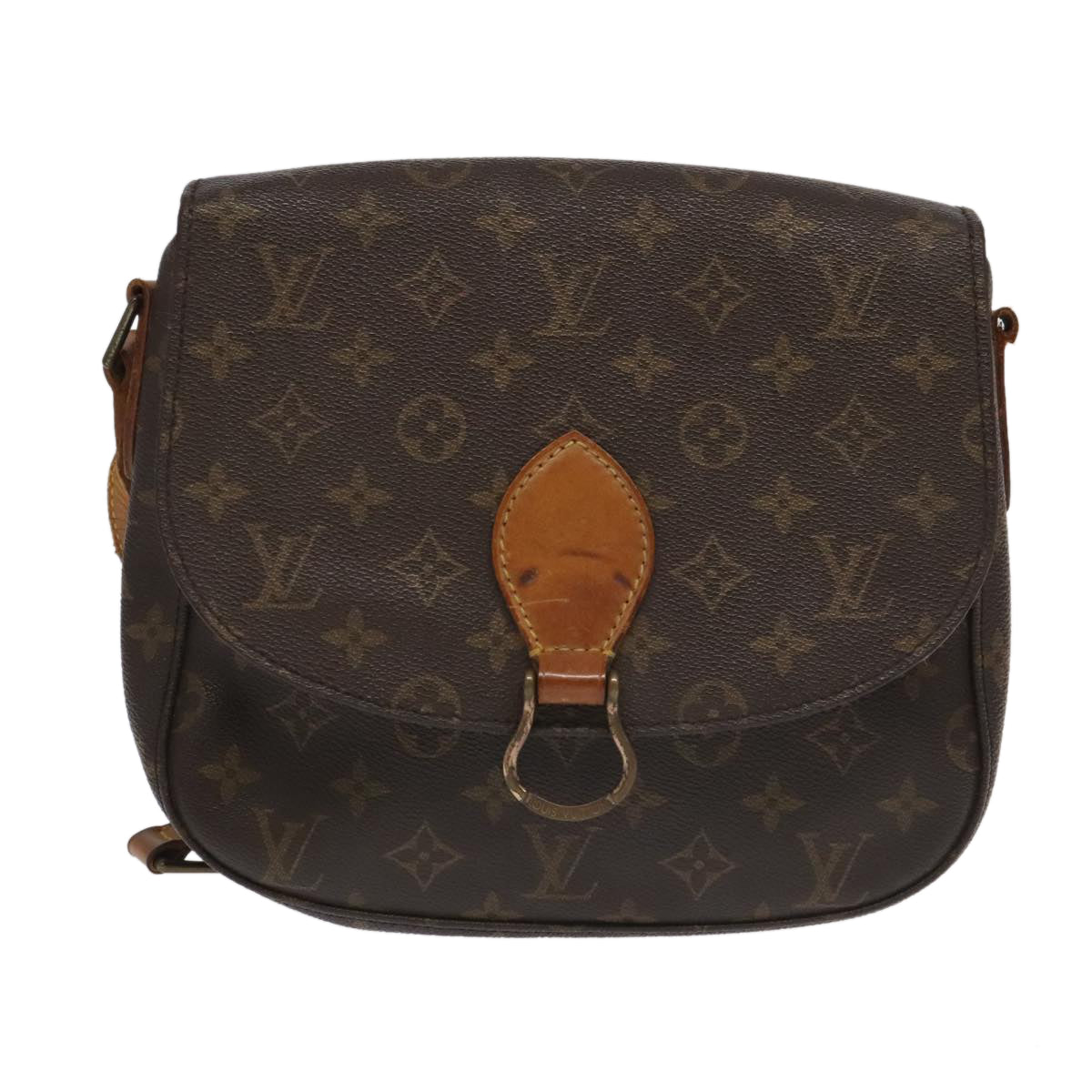 LOUIS VUITTON Monogram Saint Cloud GM Shoulder Bag M51242 LV Auth 100036 - 0