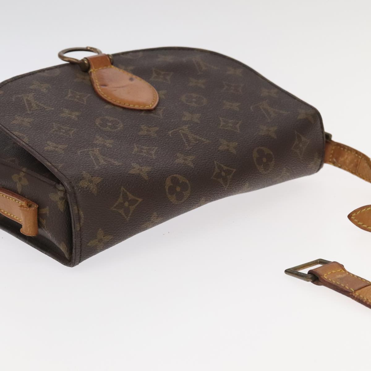 LOUIS VUITTON Monogram Saint Cloud GM Shoulder Bag M51242 LV Auth 100036