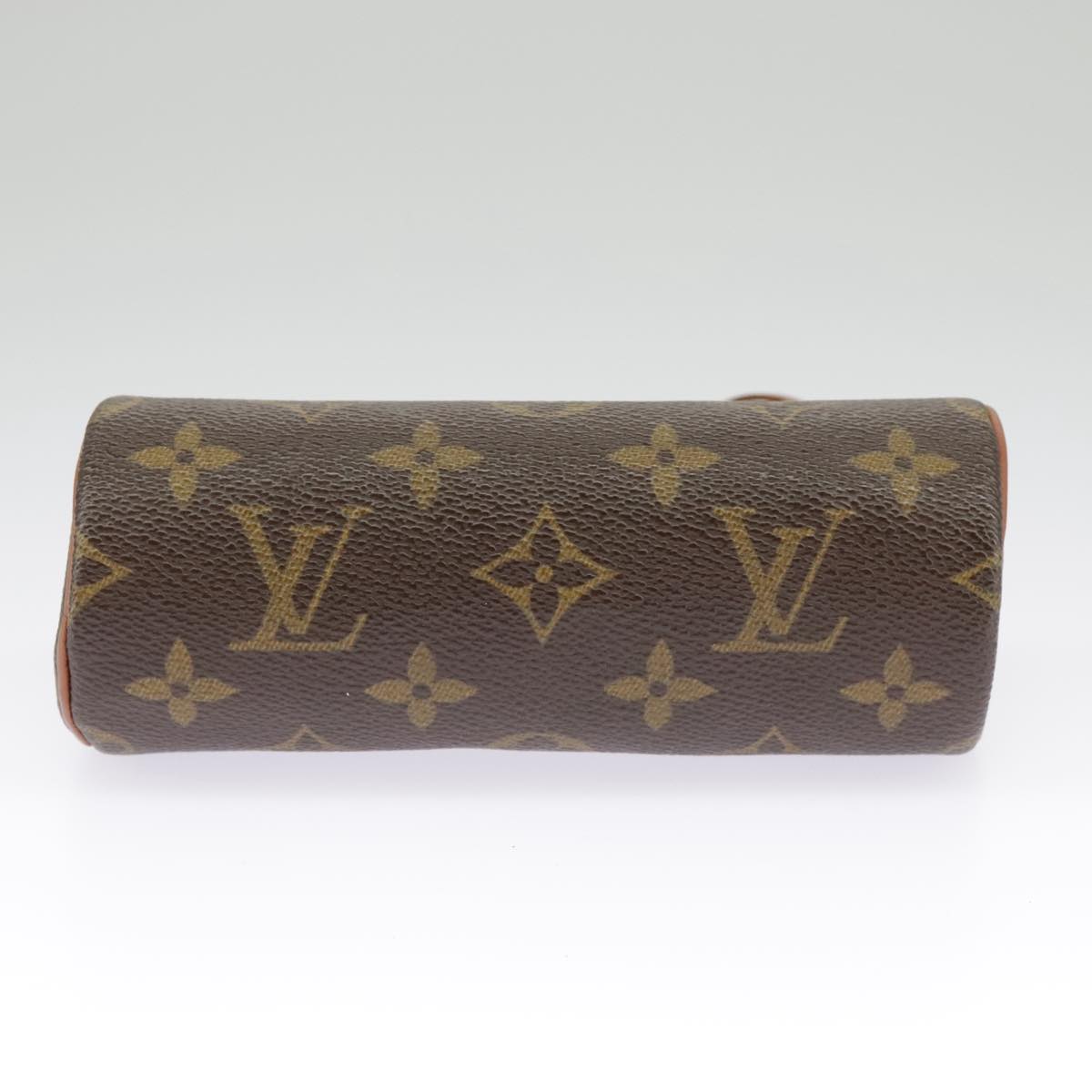 LOUIS VUITTON Monogram Papillon Pouch LV Auth 100040