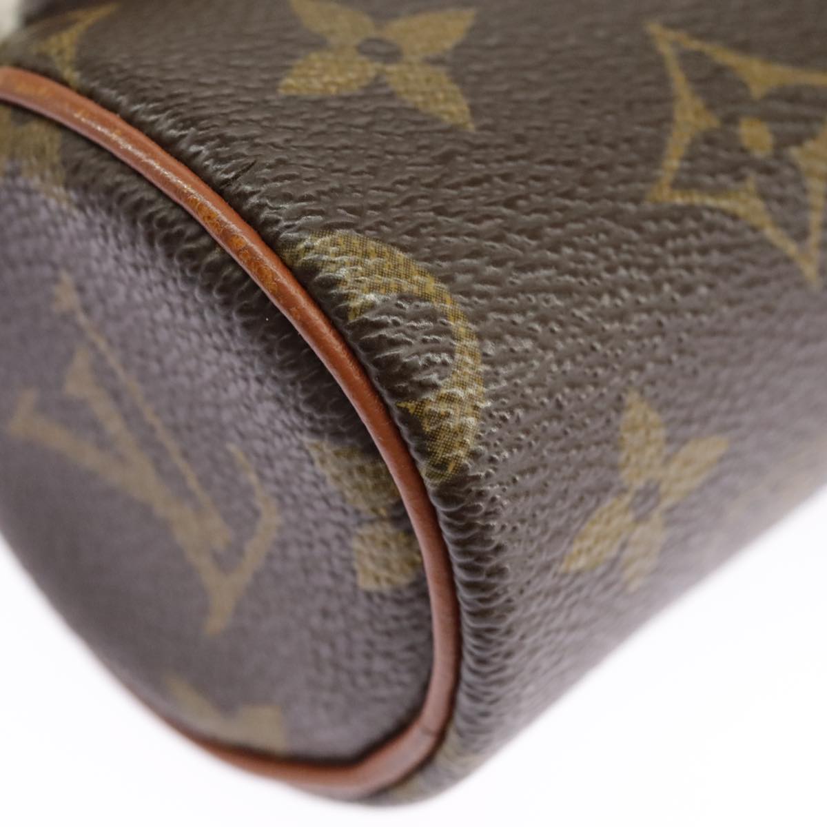 LOUIS VUITTON Monogram Papillon Pouch LV Auth 100040