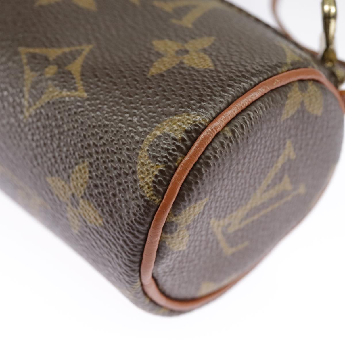 LOUIS VUITTON Monogram Papillon Pouch LV Auth 100040