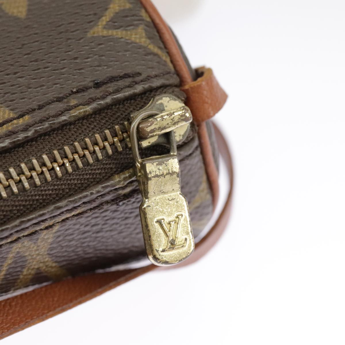 LOUIS VUITTON Monogram Papillon Pouch LV Auth 100040