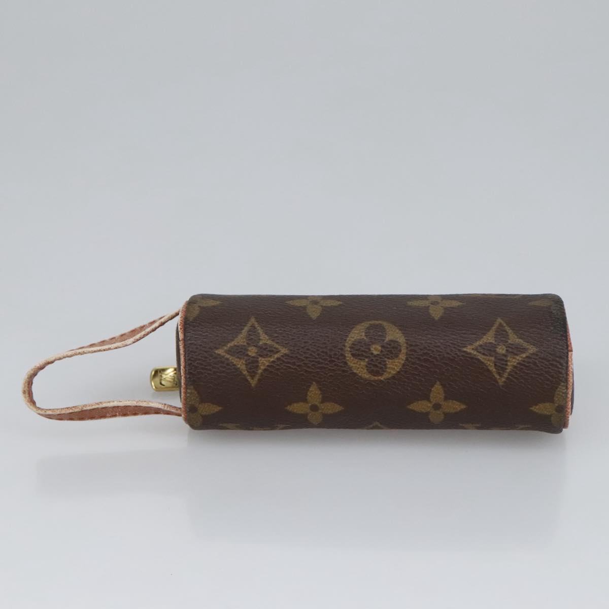 LOUIS VUITTON Monogram Etui 3 Ball de Golf Pouch M58249 LV Auth 100041