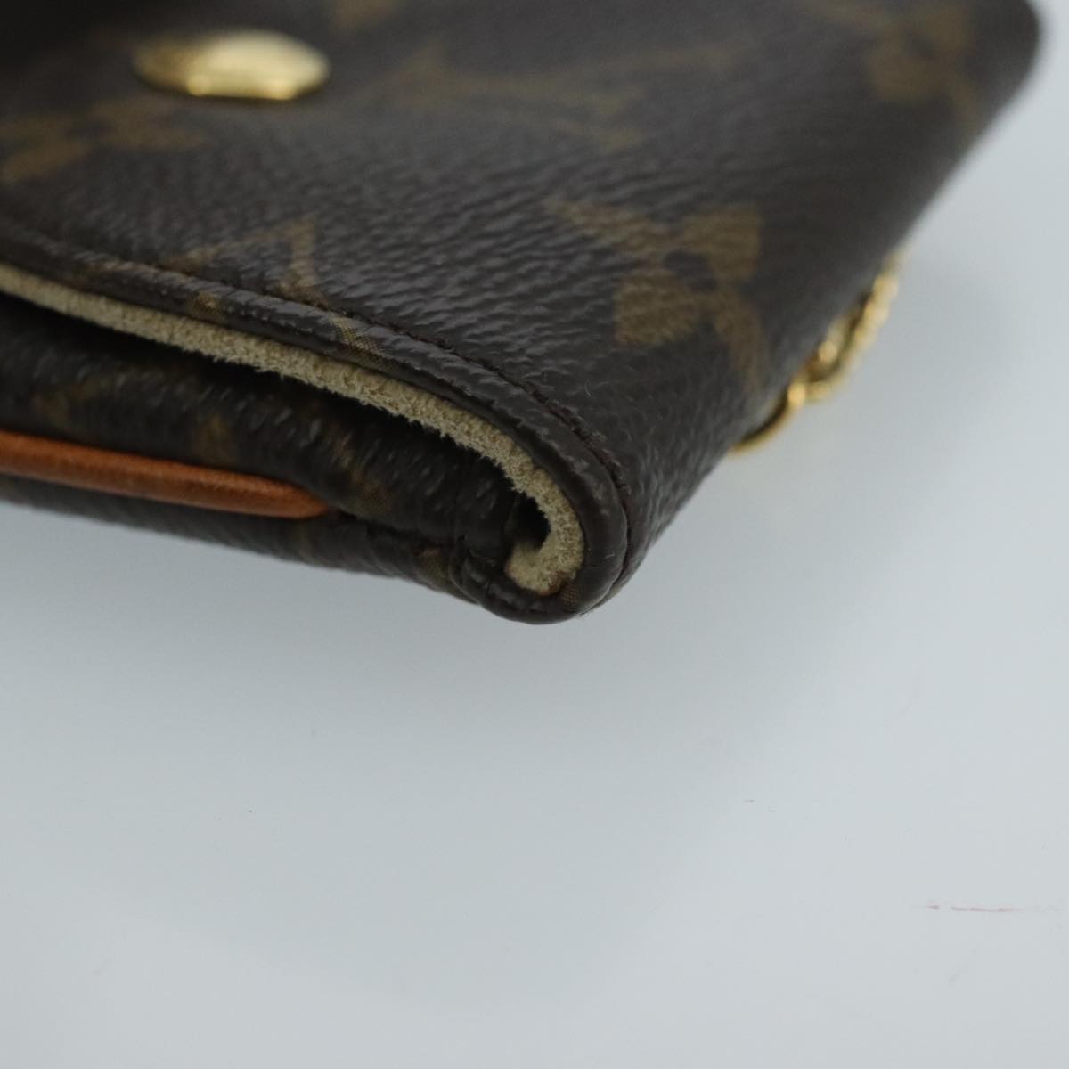 LOUIS VUITTON Monogram Etui Telephonne MM Cell Phone Case M66546 LV Auth 100042