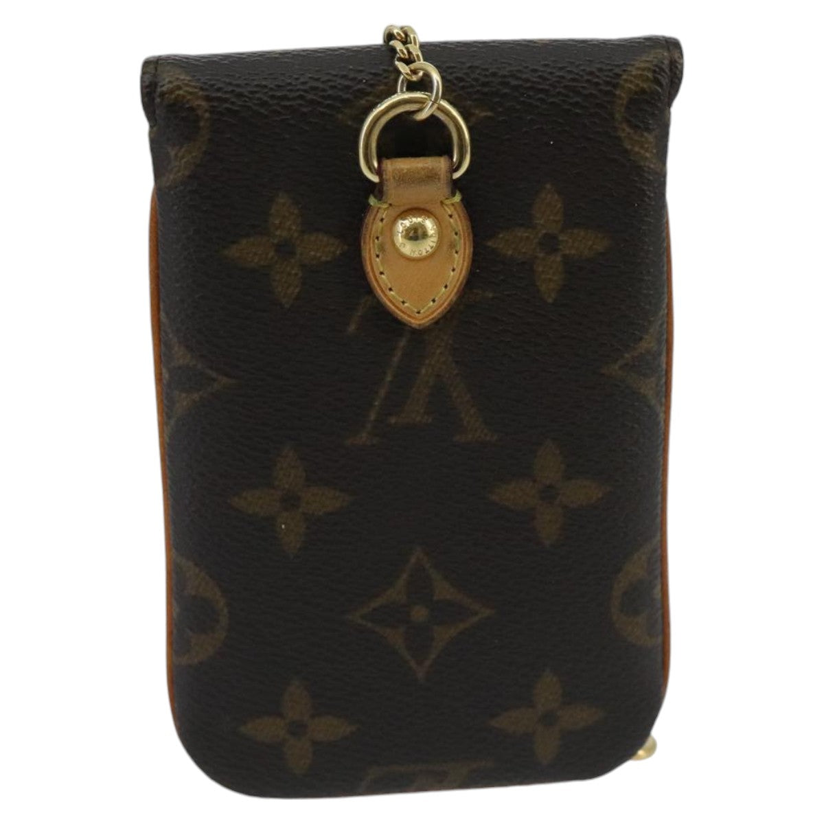 LOUIS VUITTON Monogram Etui Telephonne MM Cell Phone Case M66546 LV Auth 100042 - 0