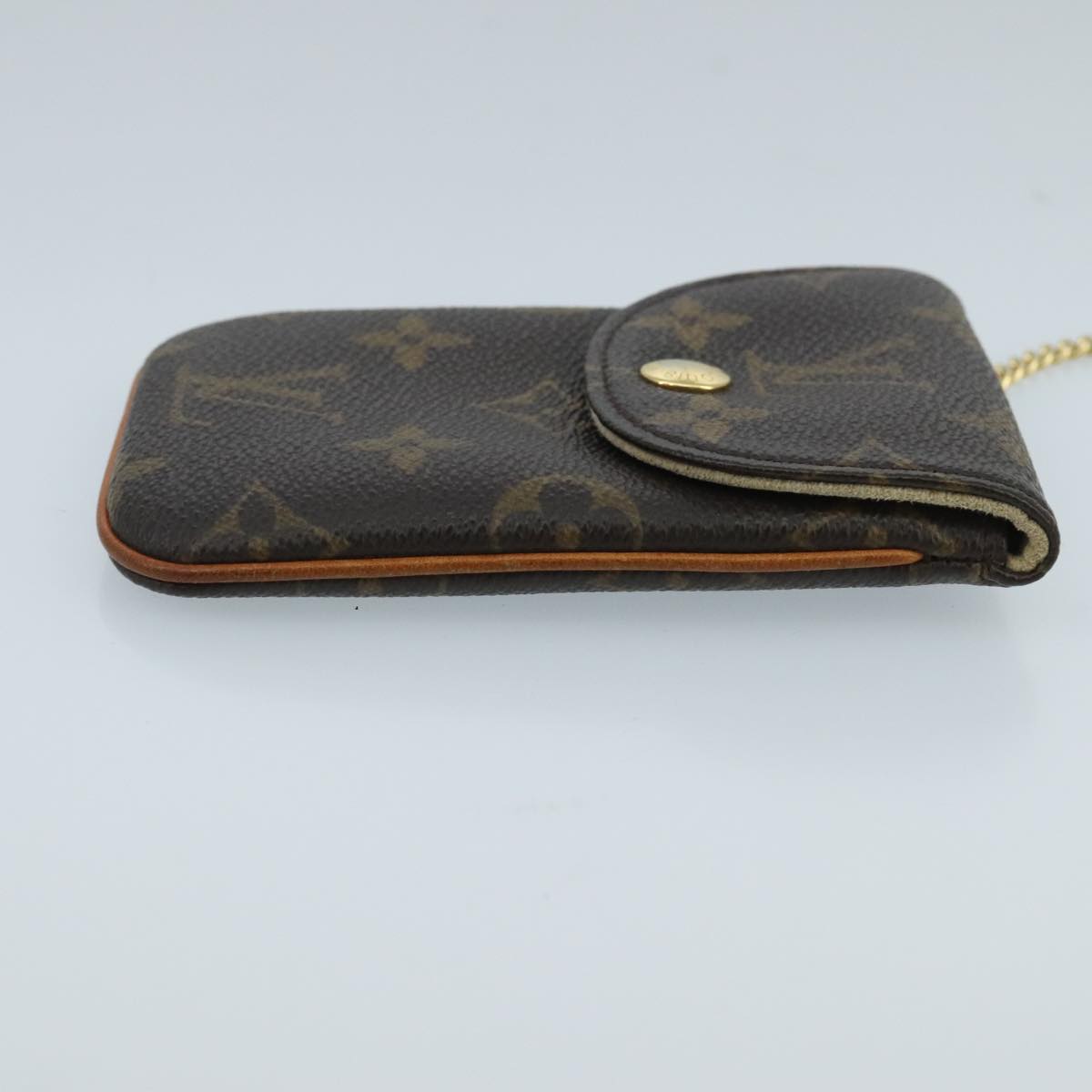 LOUIS VUITTON Monogram Etui Telephonne MM Cell Phone Case M66546 LV Auth 100042