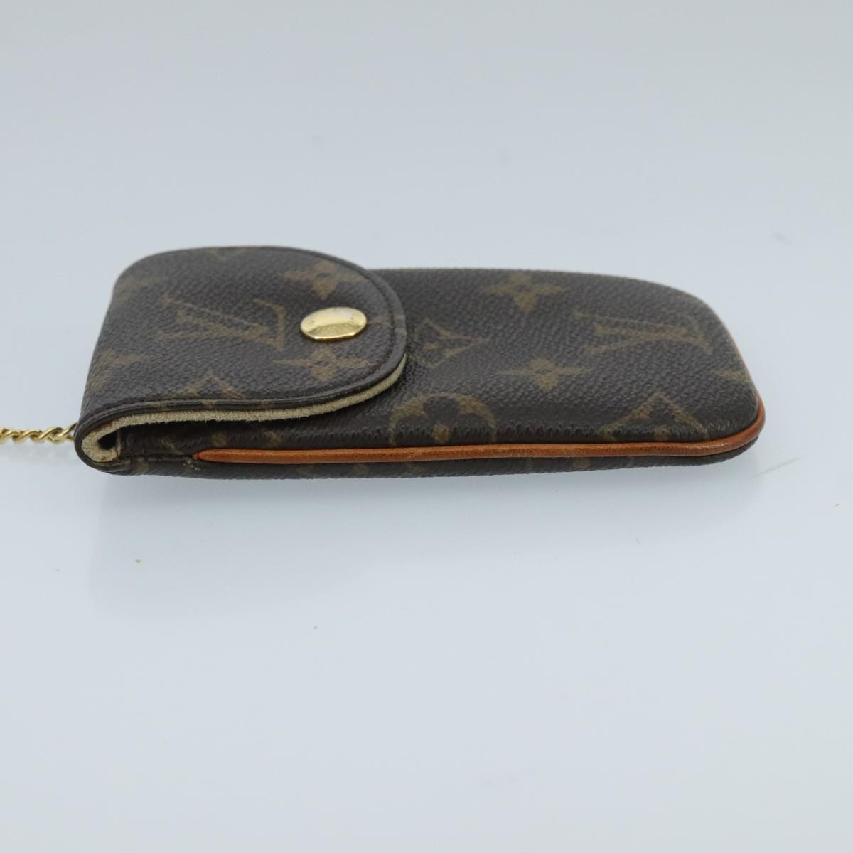 LOUIS VUITTON Monogram Etui Telephonne MM Cell Phone Case M66546 LV Auth 100042