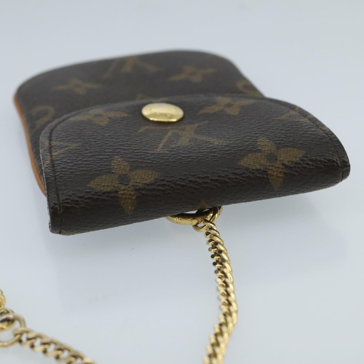 LOUIS VUITTON Monogram Etui Telephonne MM Cell Phone Case M66546 LV Auth 100042