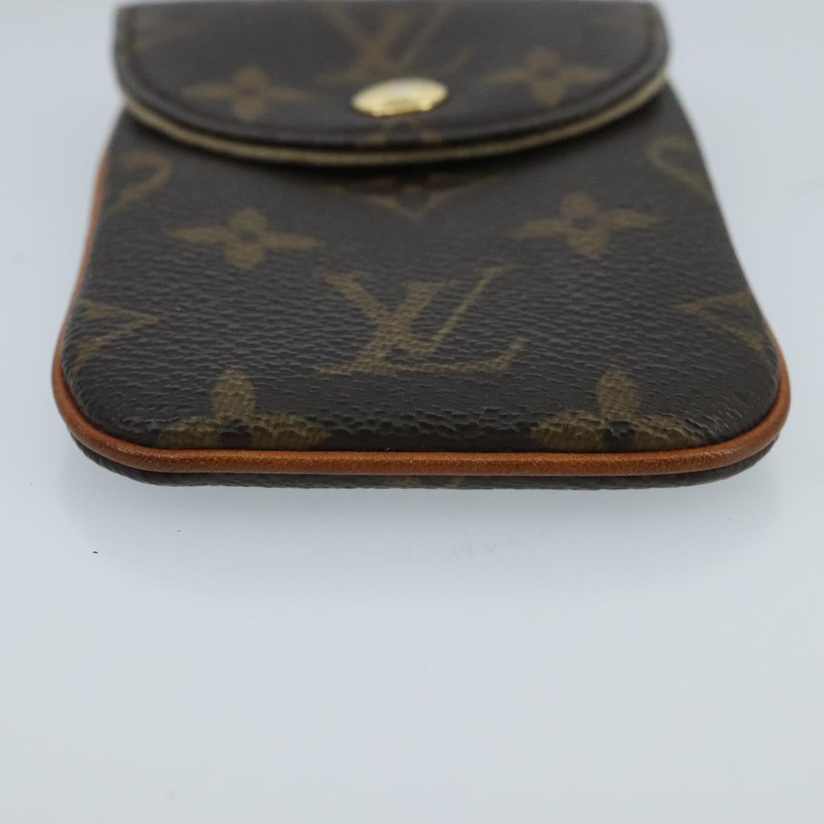 LOUIS VUITTON Monogram Etui Telephonne MM Cell Phone Case M66546 LV Auth 100042