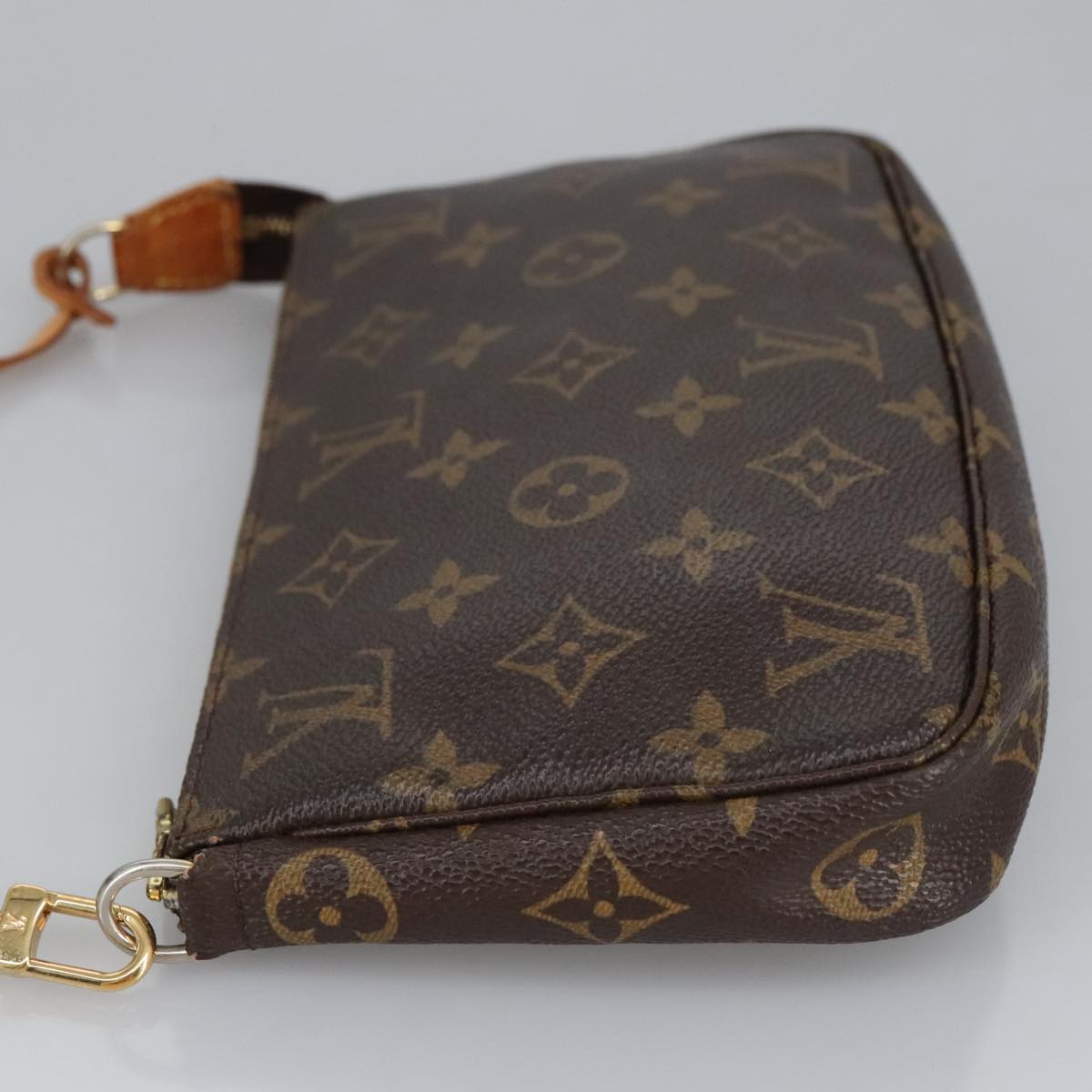 LOUIS VUITTON Monogram Pochette Accessoires Pouch M51980 LV Auth 100070