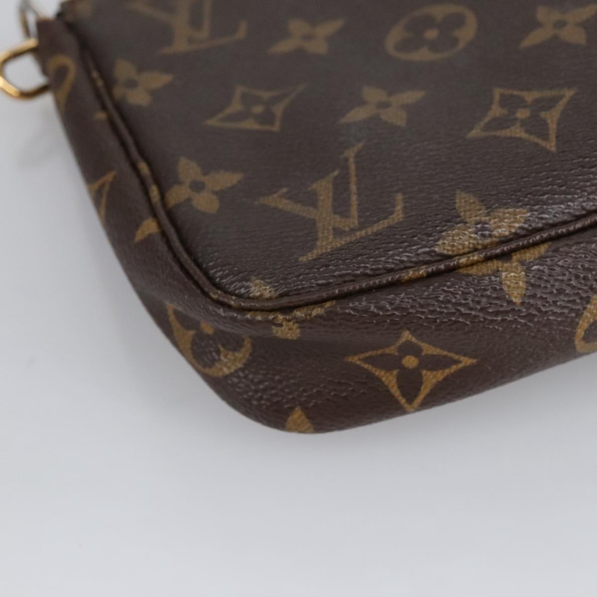 LOUIS VUITTON Monogram Pochette Accessoires Pouch M51980 LV Auth 100070