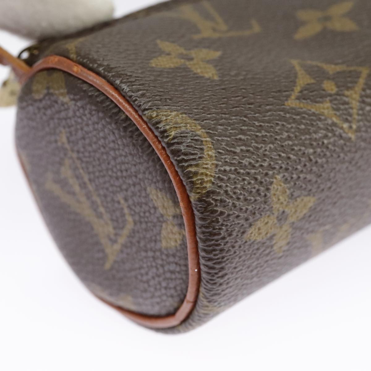 LOUIS VUITTON Monogram Papillon Pouch LV Auth 100072