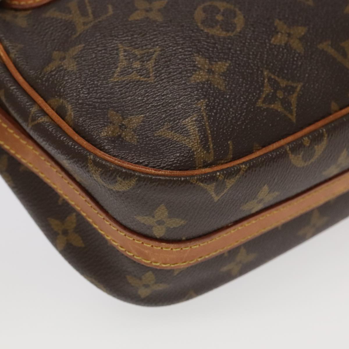 LOUIS VUITTON Monogram Senlis Shoulder Bag M51222 LV Auth 100073