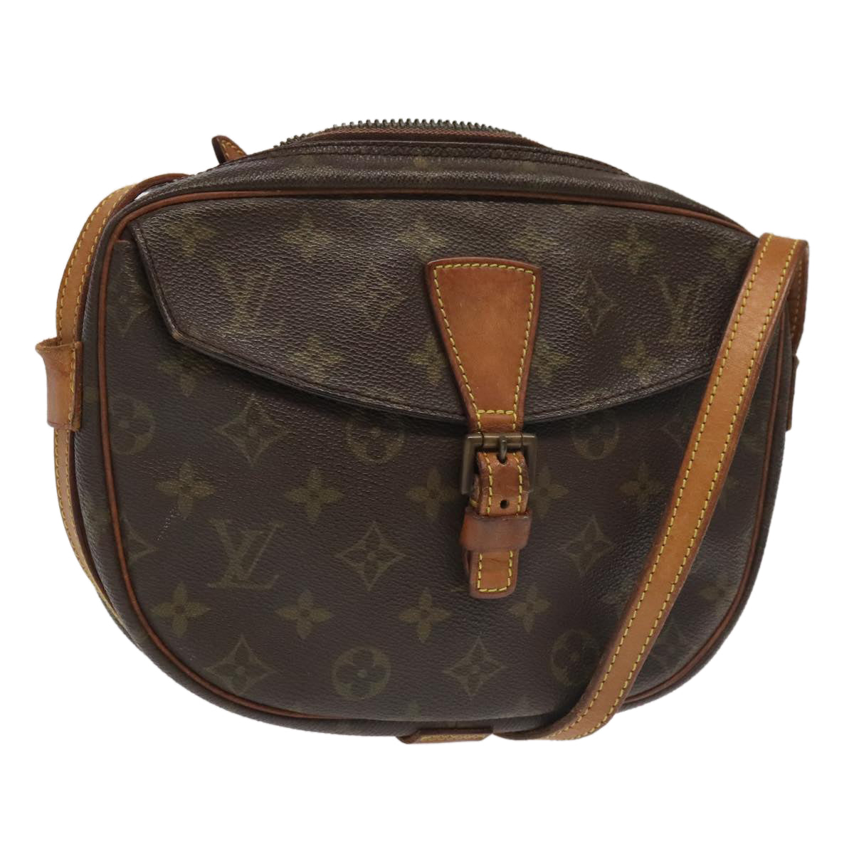 LOUIS VUITTON Monogram Jeune Fille MM Shoulder Bag M51226 LV Auth 100082