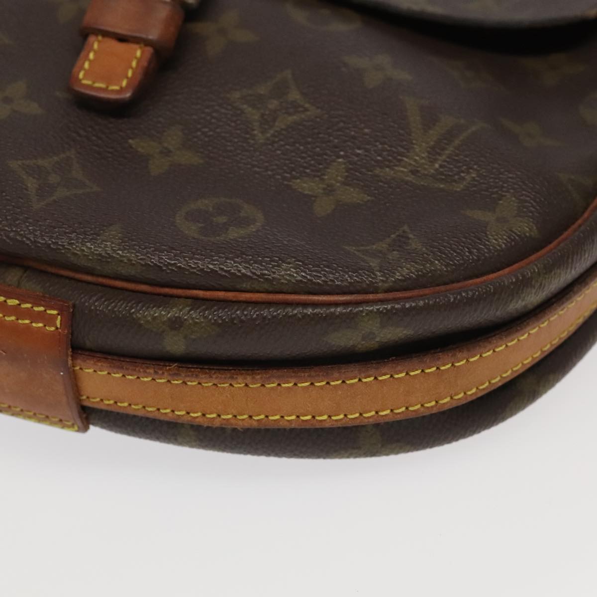 LOUIS VUITTON Monogram Jeune Fille MM Shoulder Bag M51226 LV Auth 100082