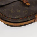 LOUIS VUITTON Monogram Jeune Fille MM Shoulder Bag M51226 LV Auth 100082-11