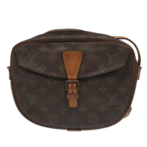 LOUIS VUITTON Monogram Jeune Fille MM Shoulder Bag M51226 LV Auth 100082