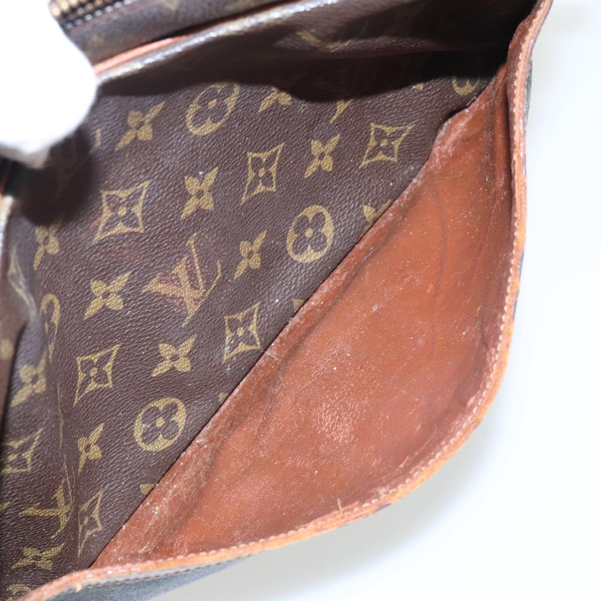 LOUIS VUITTON Monogram Compiegne 28 Clutch Bag M51845 LV Auth 100084