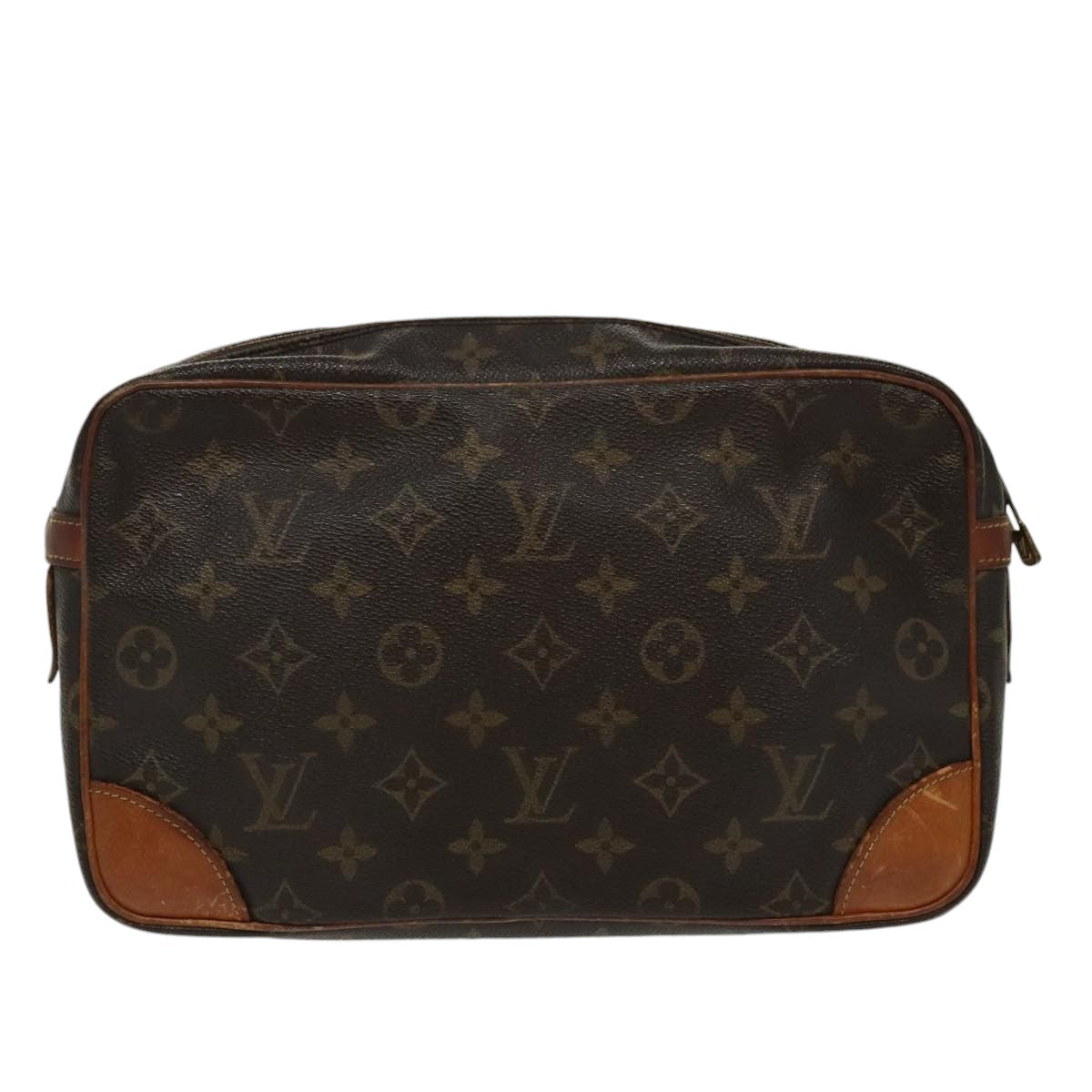 LOUIS VUITTON Monogram Compiegne 28 Clutch Bag M51845 LV Auth 100084 - 0