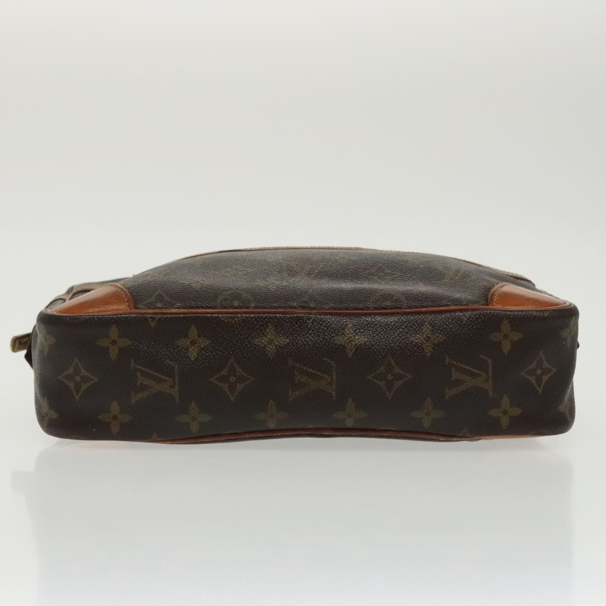 LOUIS VUITTON Monogram Compiegne 28 Clutch Bag M51845 LV Auth 100084