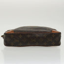 LOUIS VUITTON Monogram Compiegne 28 Clutch Bag M51845 LV Auth 100084-6