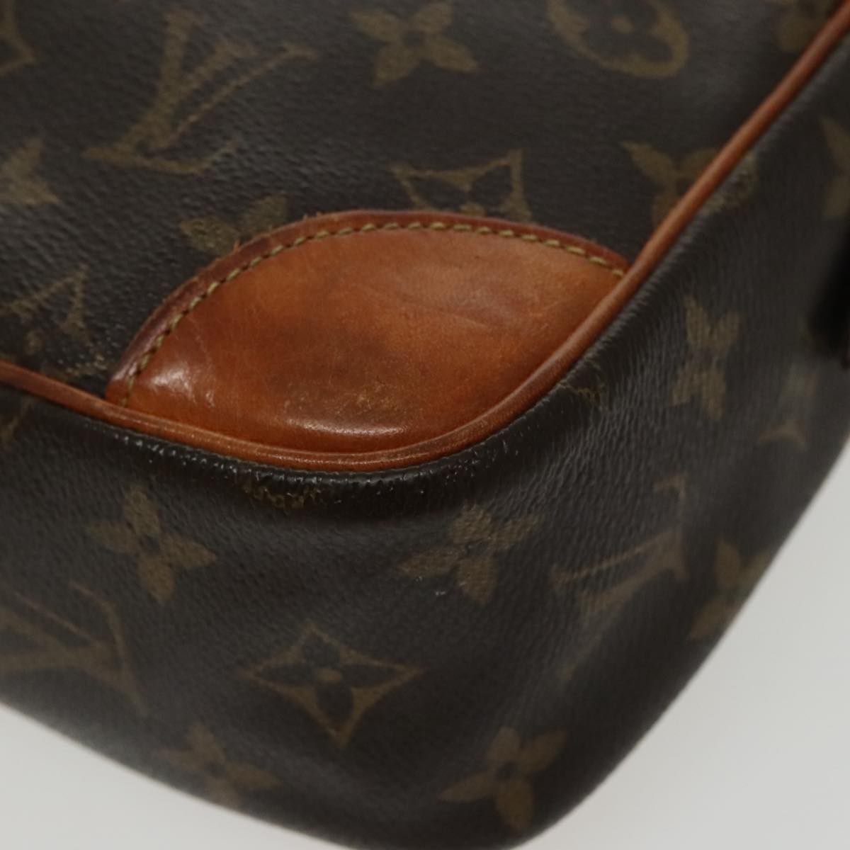 LOUIS VUITTON Monogram Compiegne 28 Clutch Bag M51845 LV Auth 100084