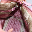 PRADA Hand Bag Nylon 2way Pink Gold Auth 100093-19