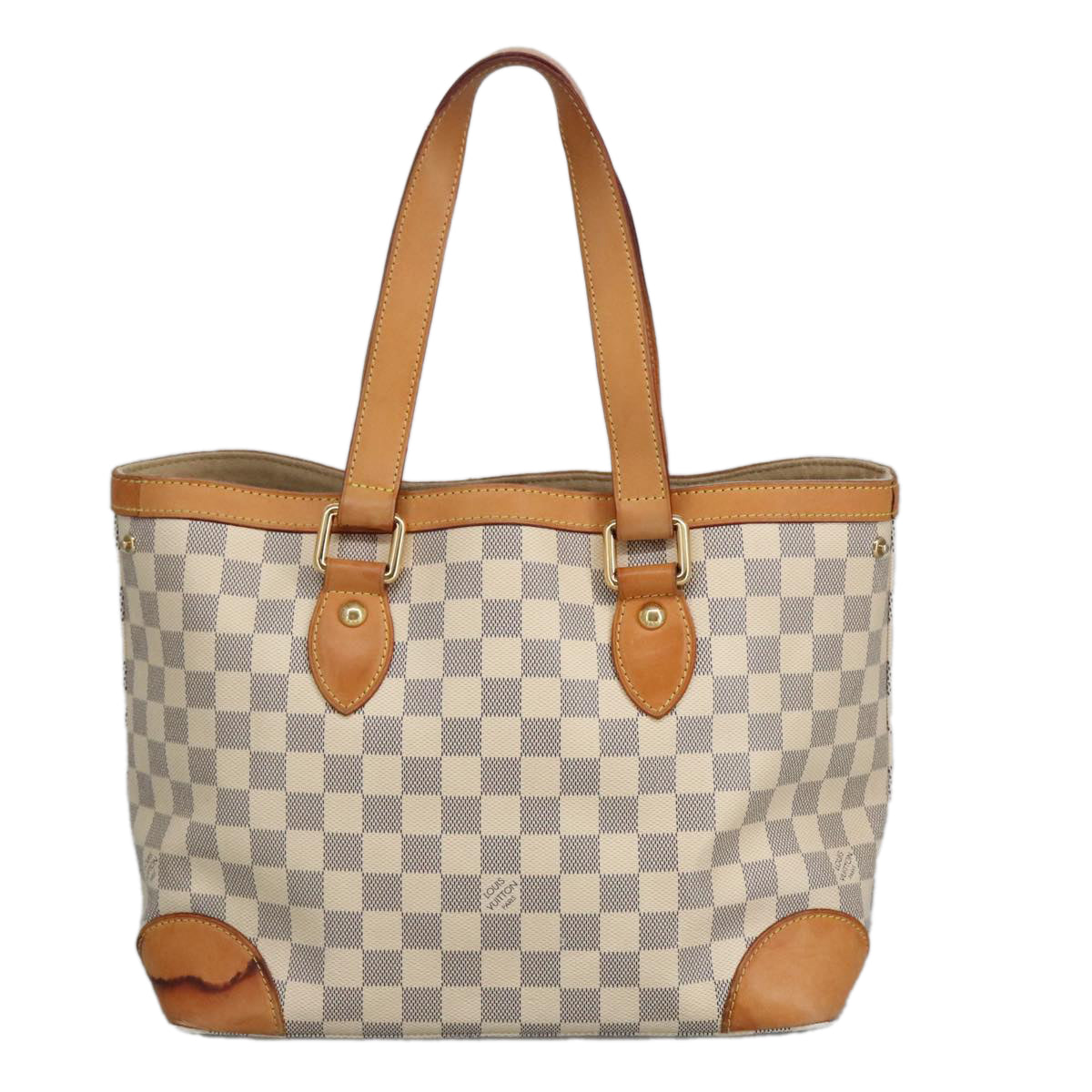 LOUIS VUITTON Damier Azur Hampstead PM Tote Bag N51207 LV Auth 100108 - 0