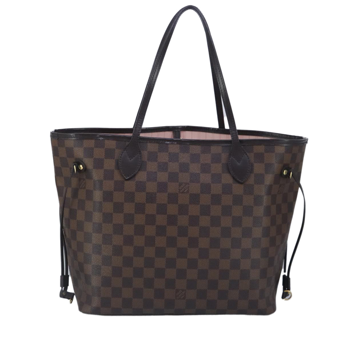 LOUIS VUITTON Damier Ebene Neverfull MM Tote Bag N51105 LV Auth 100112 - 0