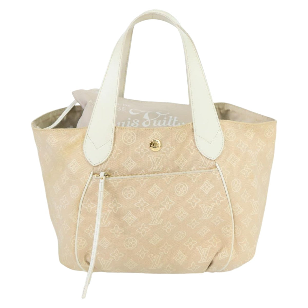 LOUIS VUITTON Monogram Beach Line Cabas Ipanema GM Tote Bag M95986 Auth 100114