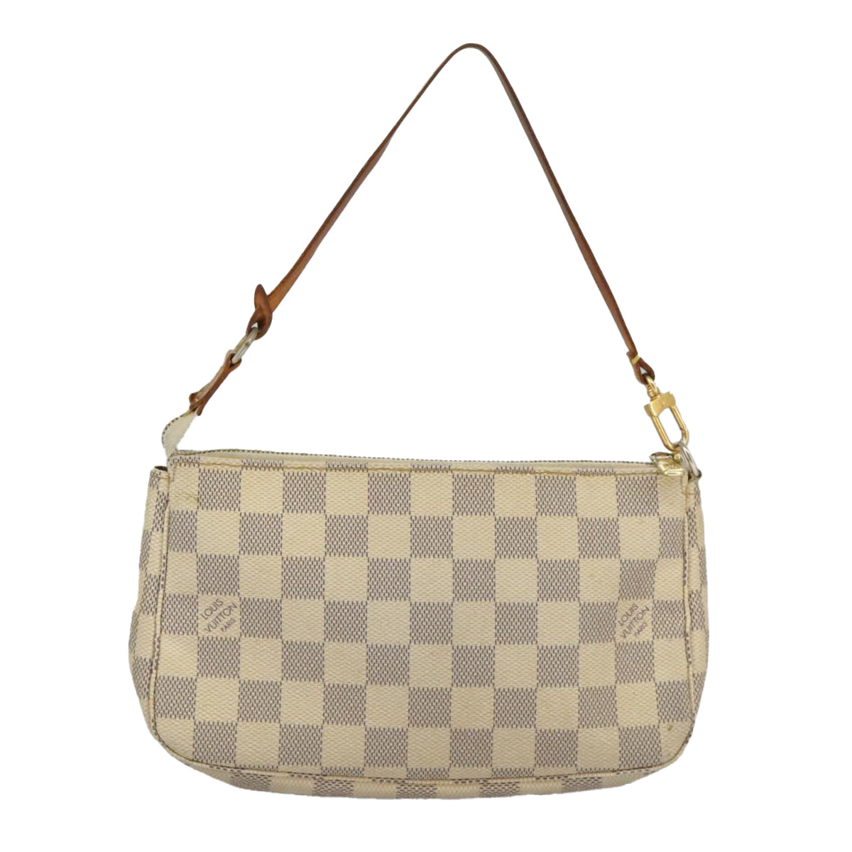 LOUIS VUITTON Damier Azur Pochette Accessoires Pouch N51986 LV Auth 100115 - 0