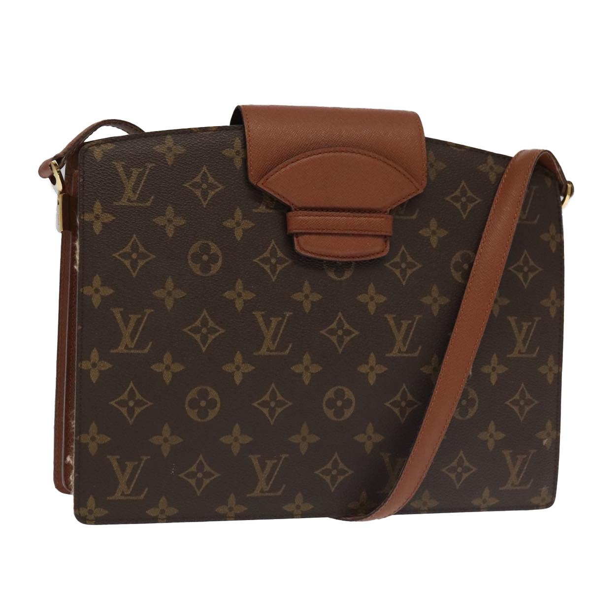 LOUIS VUITTON Monogram Kurcell Shoulder Bag M51375 LV Auth 100116