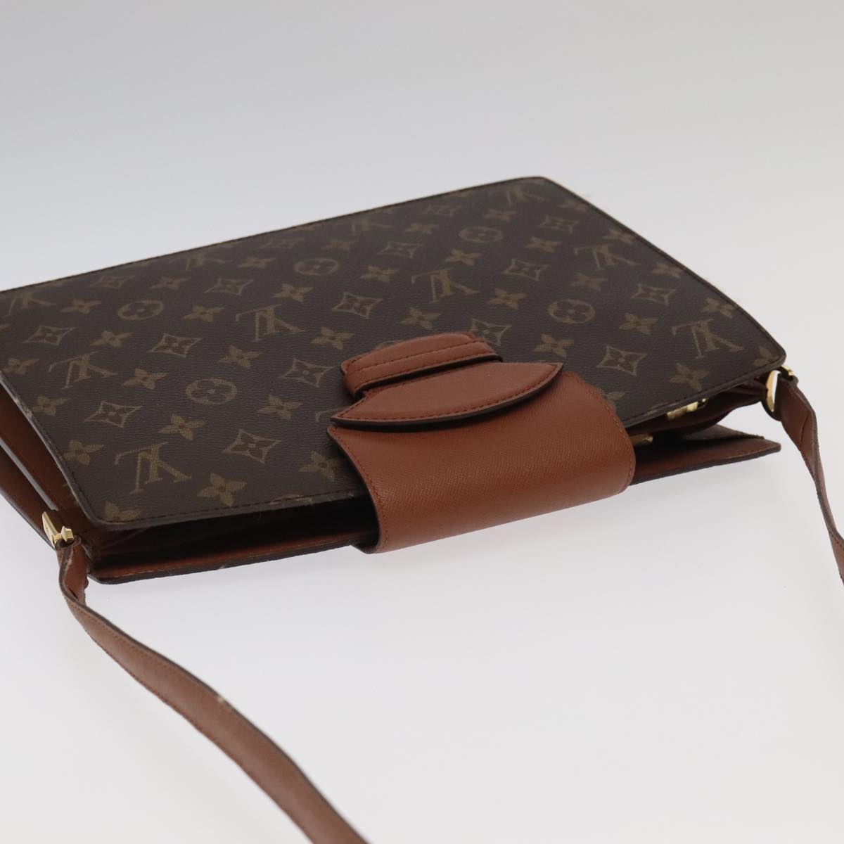 LOUIS VUITTON Monogram Kurcell Shoulder Bag M51375 LV Auth 100116