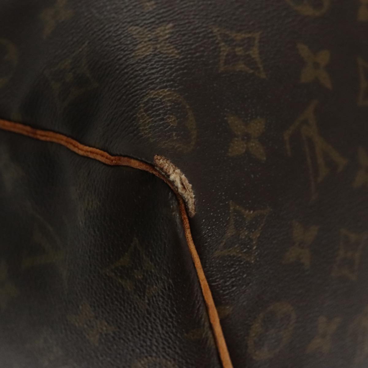 LOUIS VUITTON Monogram Keepall 50 Boston Bag M41426 LV Auth 100119