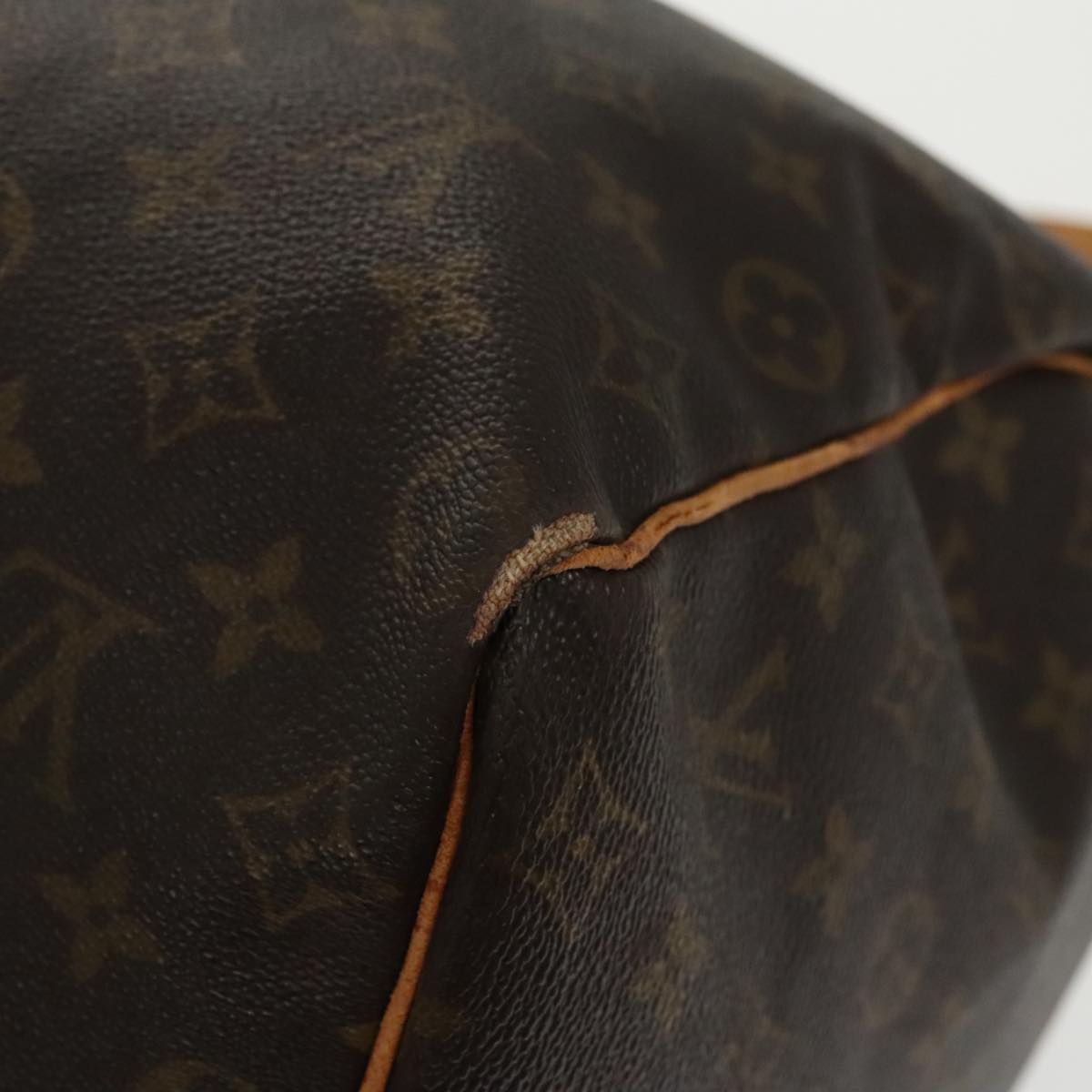 LOUIS VUITTON Monogram Keepall 50 Boston Bag M41426 LV Auth 100119