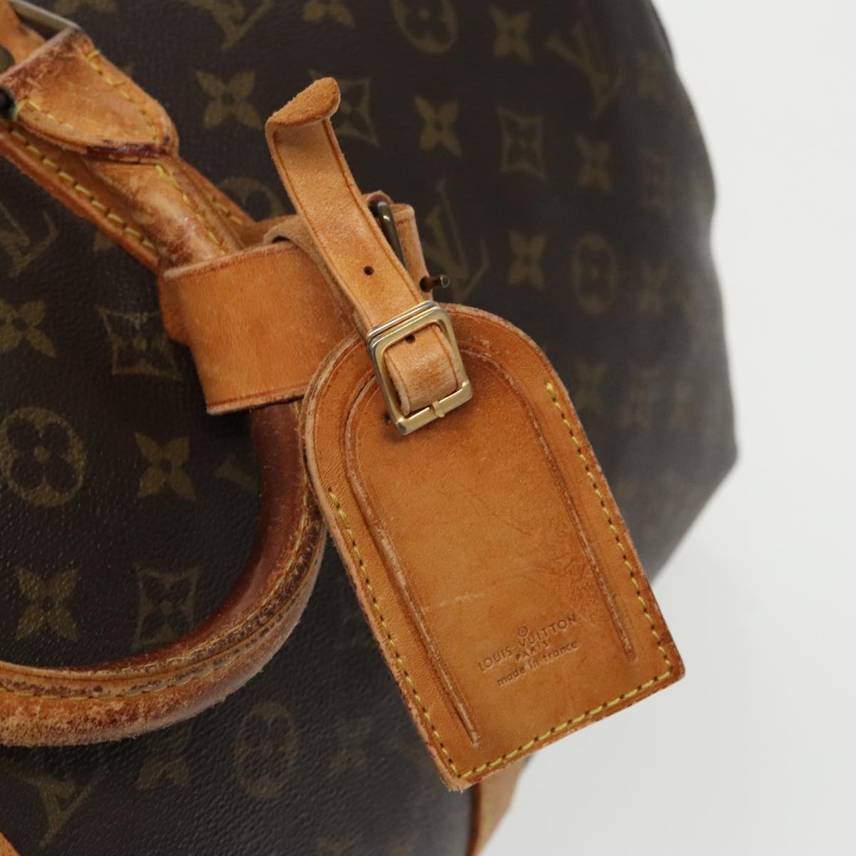 LOUIS VUITTON Monogram Keepall 50 Boston Bag M41426 LV Auth 100119